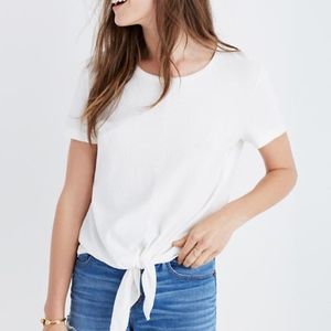 Madewell | Texture & Thread Modern Tie-Front Top